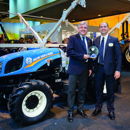NEW HOLLAND отново печели титлата “Трактор на годината" – 2015