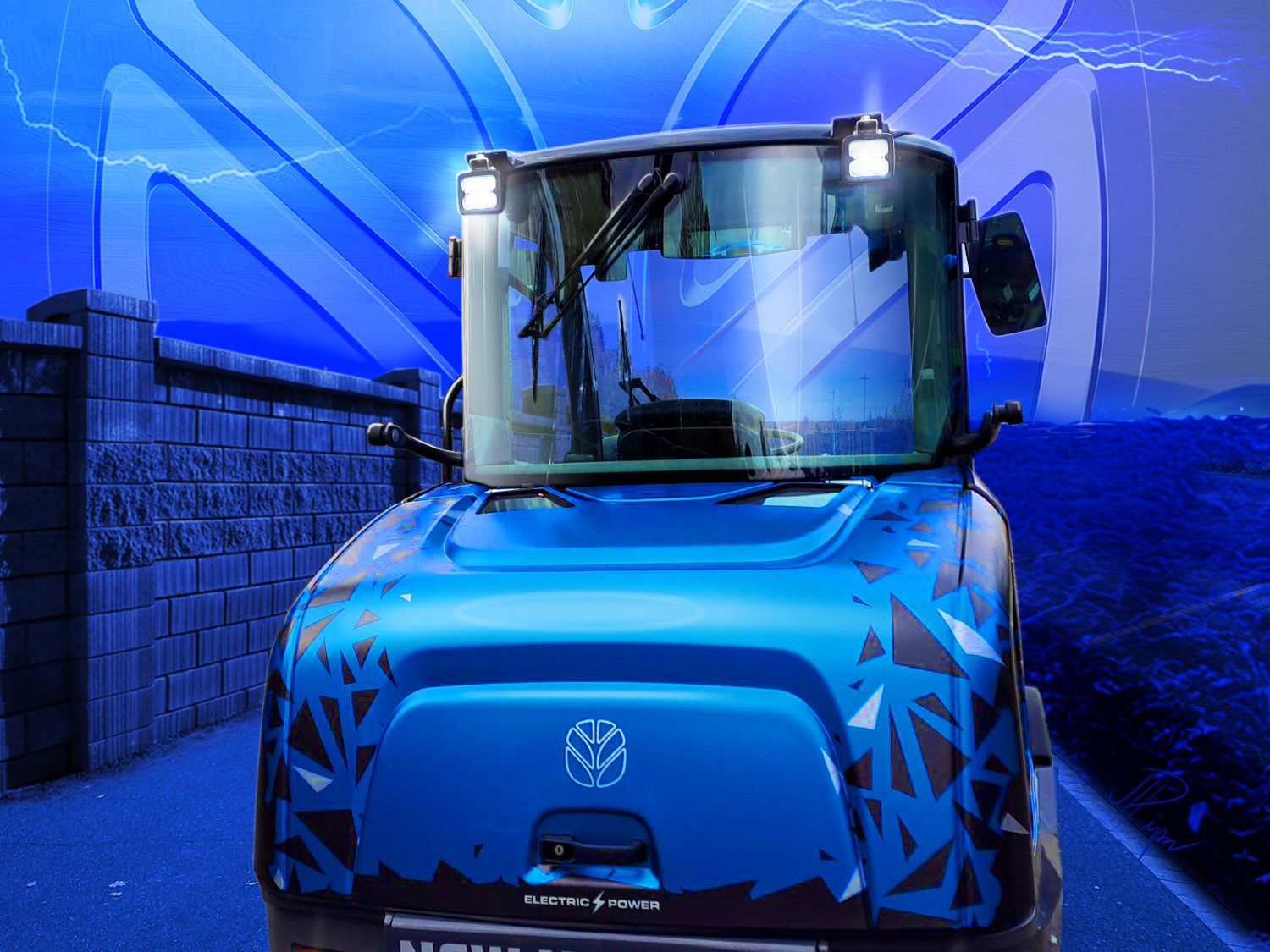 New Holland спечели наградата GOOD DESIGN® с W40X Electric Power