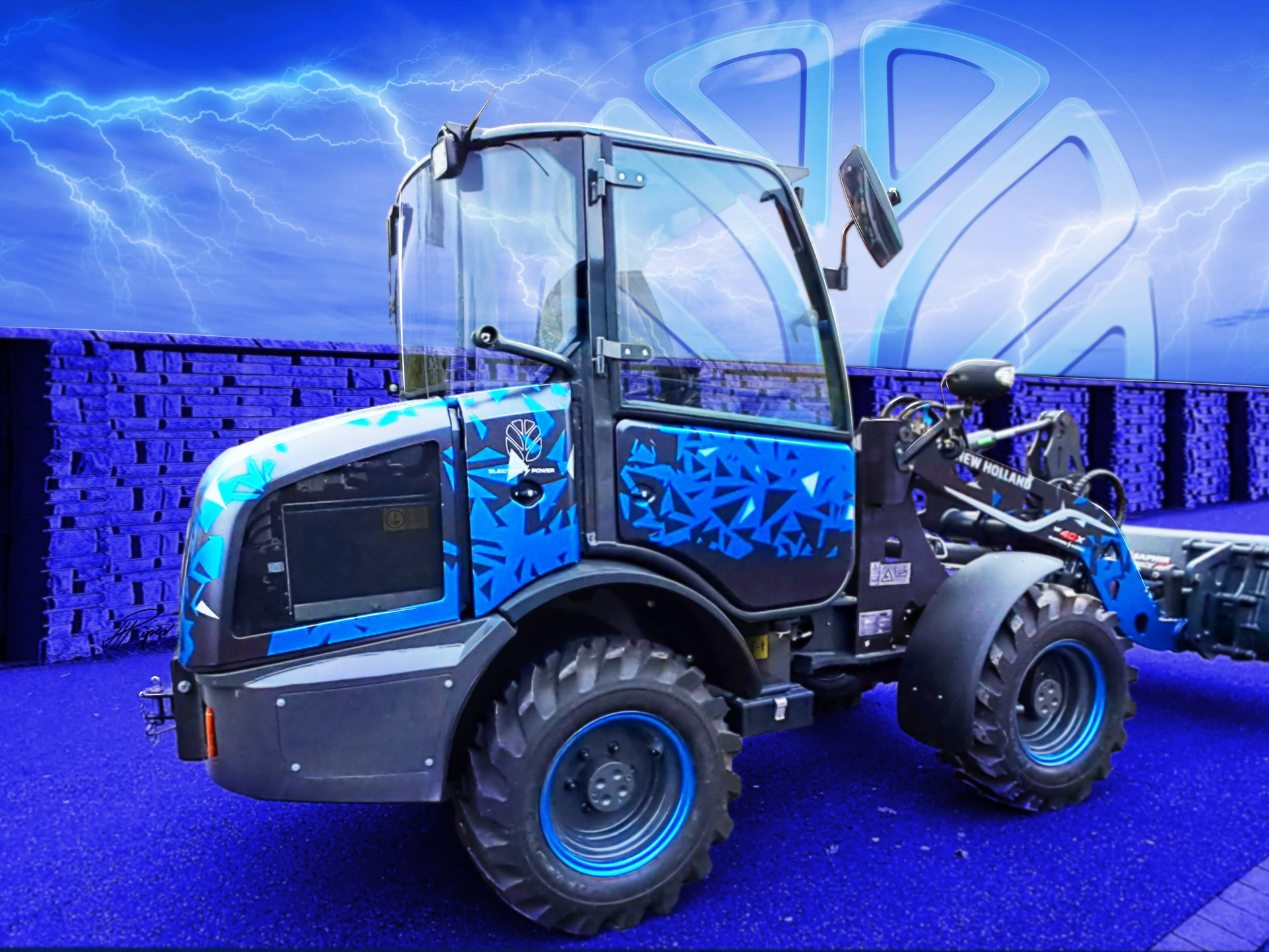New Holland спечели наградата GOOD DESIGN® с W40X Electric Power