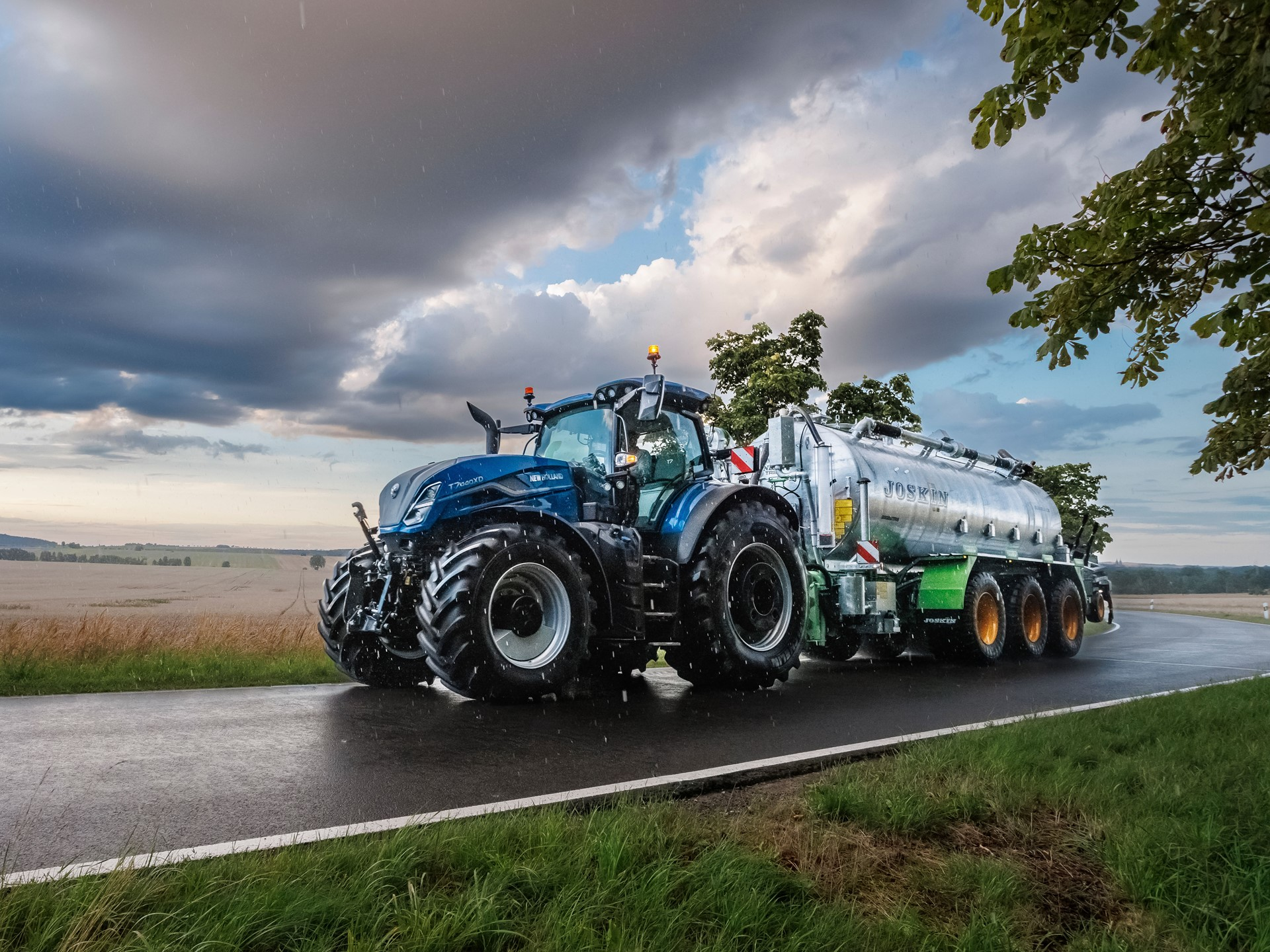 New Holland навлиза в нов клас трактори с мощния T7 XD