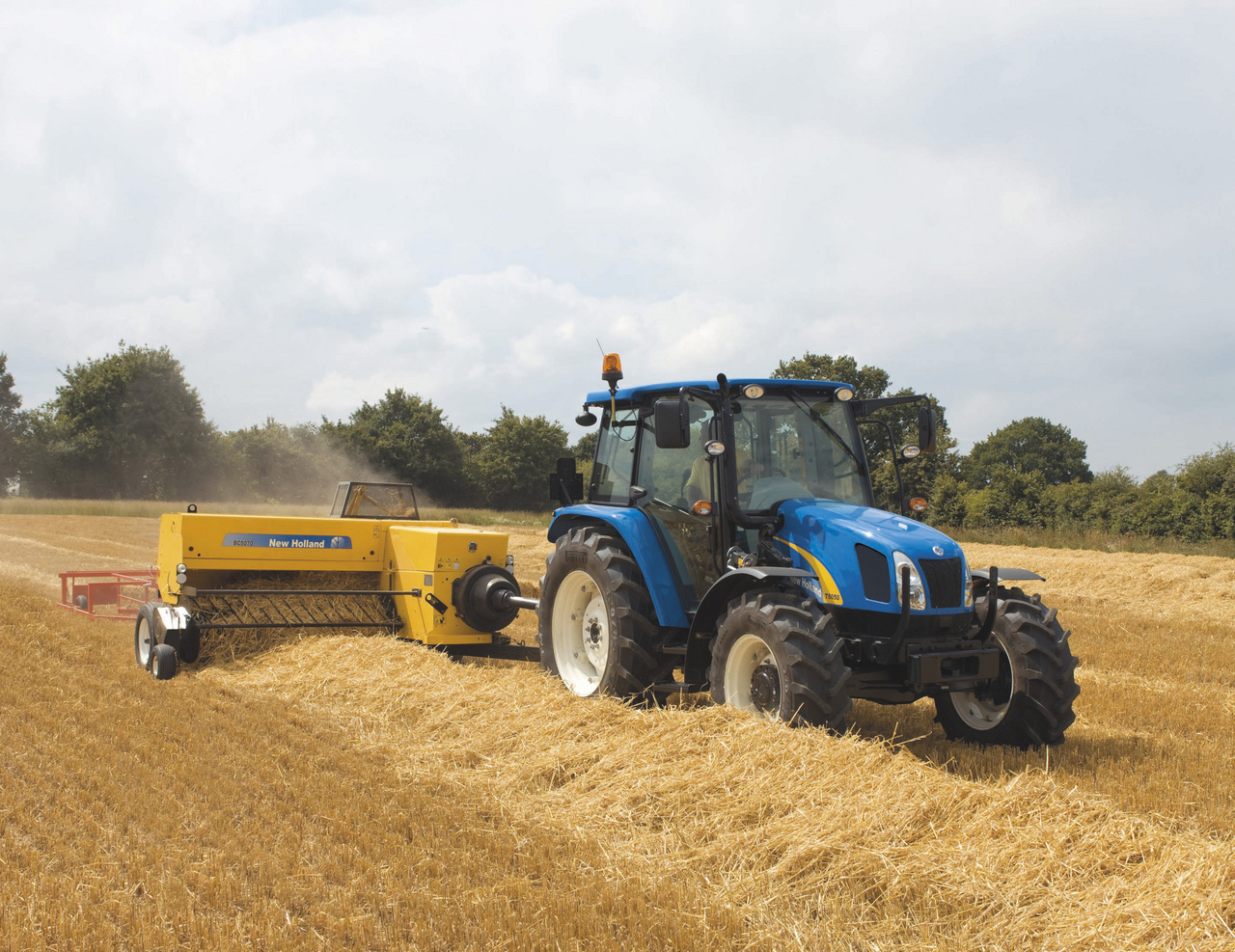 New Holland BC5000 балопреса Интерагри България