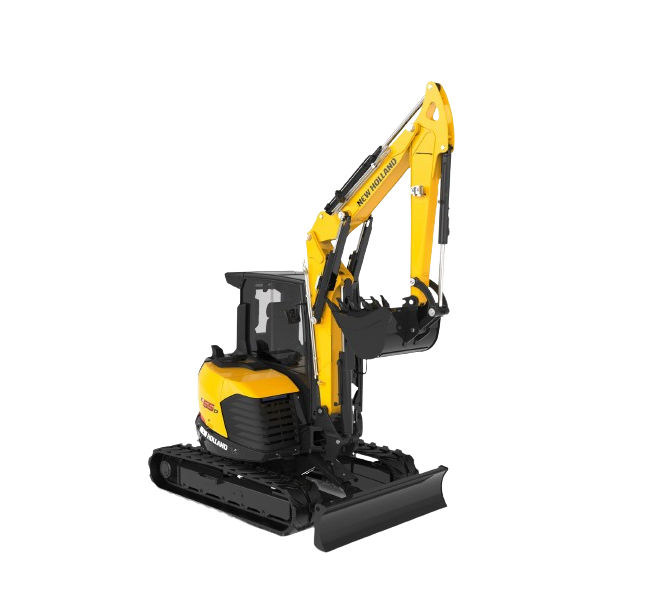 Мини екскаватори New Holland строителна техника Интерагри България
