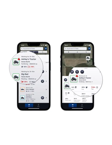 Наблюдавайте състоянието и активността на машината