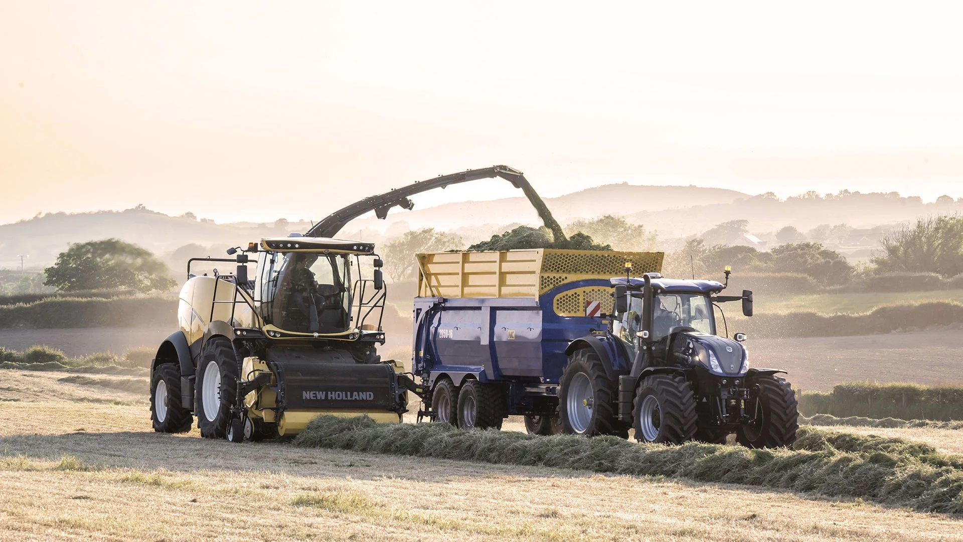 Силажокомбайн NEW HOLLAND FR Интерагри България